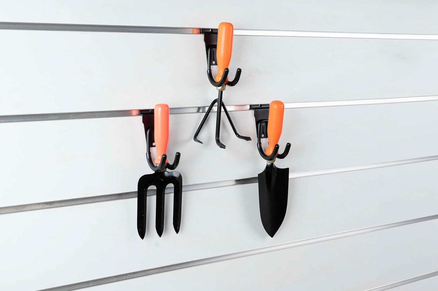 Slatwall Hooks and Slatwall Accessories - 20 Pack Premium Heavy Duty Single and Double Slatwall Hooks & Hangers for Efficient Storage, Used as Proslat Accessories