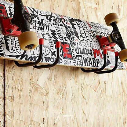 Heavy Duty Wall Mount Double J Bike Hooks Hanger