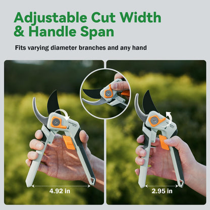 Pruning Shears for Gardening Professional Bypass Hand Pruner up to 1 Inch Cut Capacity Sharp Stainless Steel Blade Garden Scissors Plant Flower Garden Clipper 1 Pack