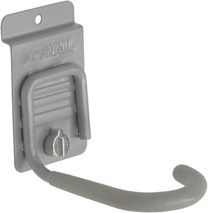 Heavy Duty Slatwall J-Hook Bike Hook with Lock