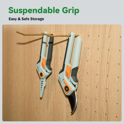 Pruning Shears for Gardening Professional Bypass Hand Pruner up to 1 Inch Cut Capacity Sharp Stainless Steel Blade Garden Scissors Plant Flower Garden Clipper 1 Pack